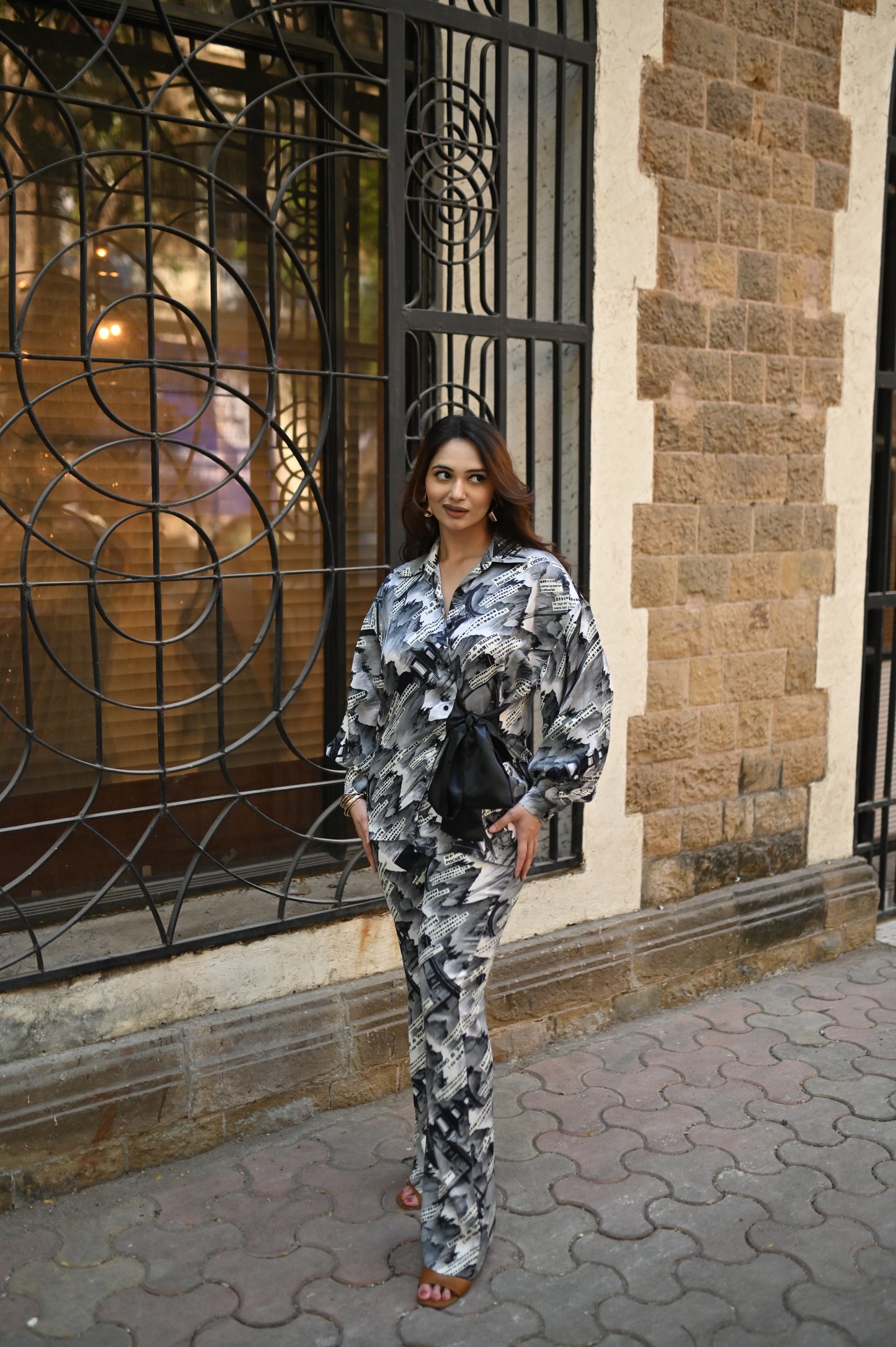 Antara Asthana x Sumi Gazette Bell Bottoms Set