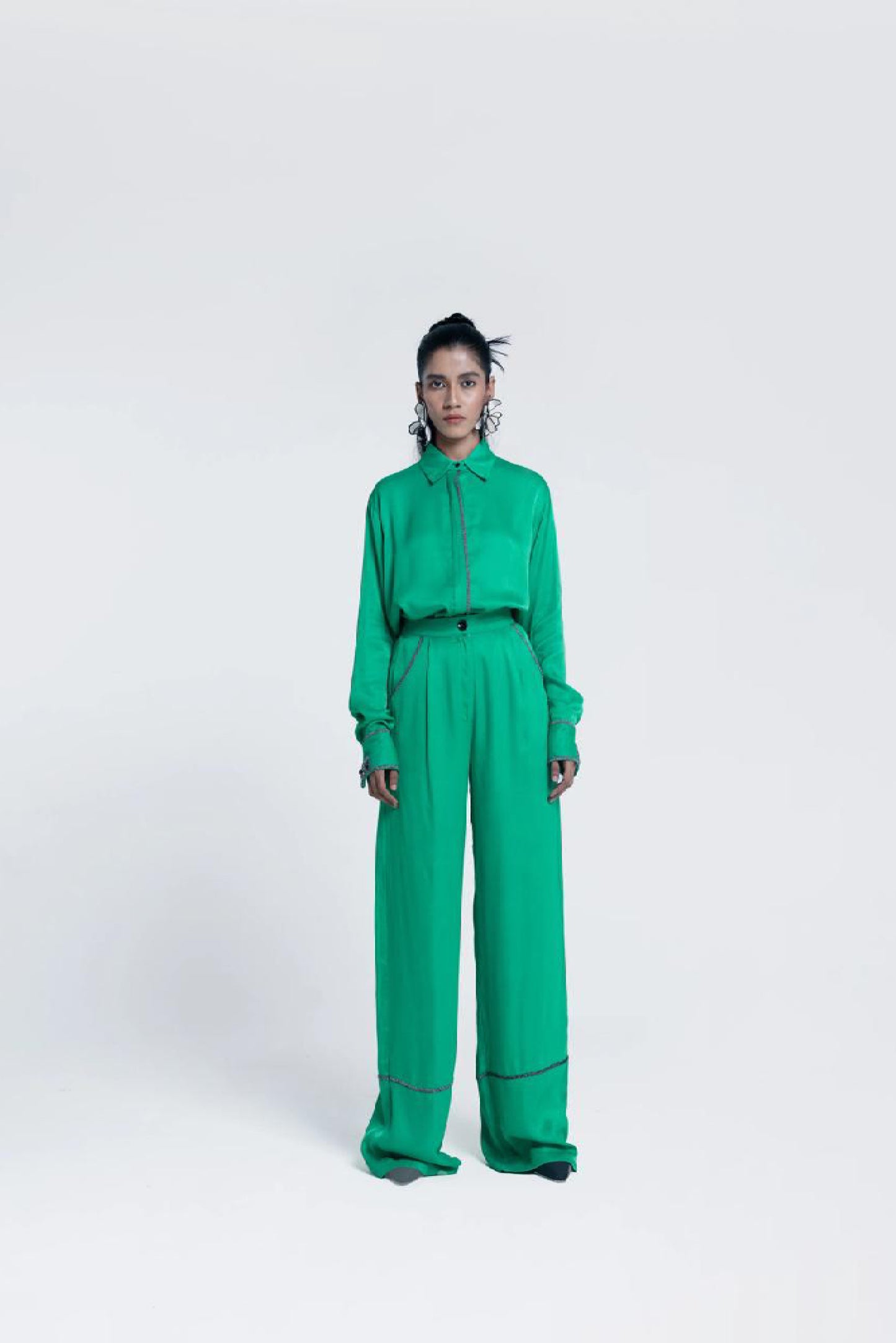 Tarini Manchanda x Echo green Co-ord Set