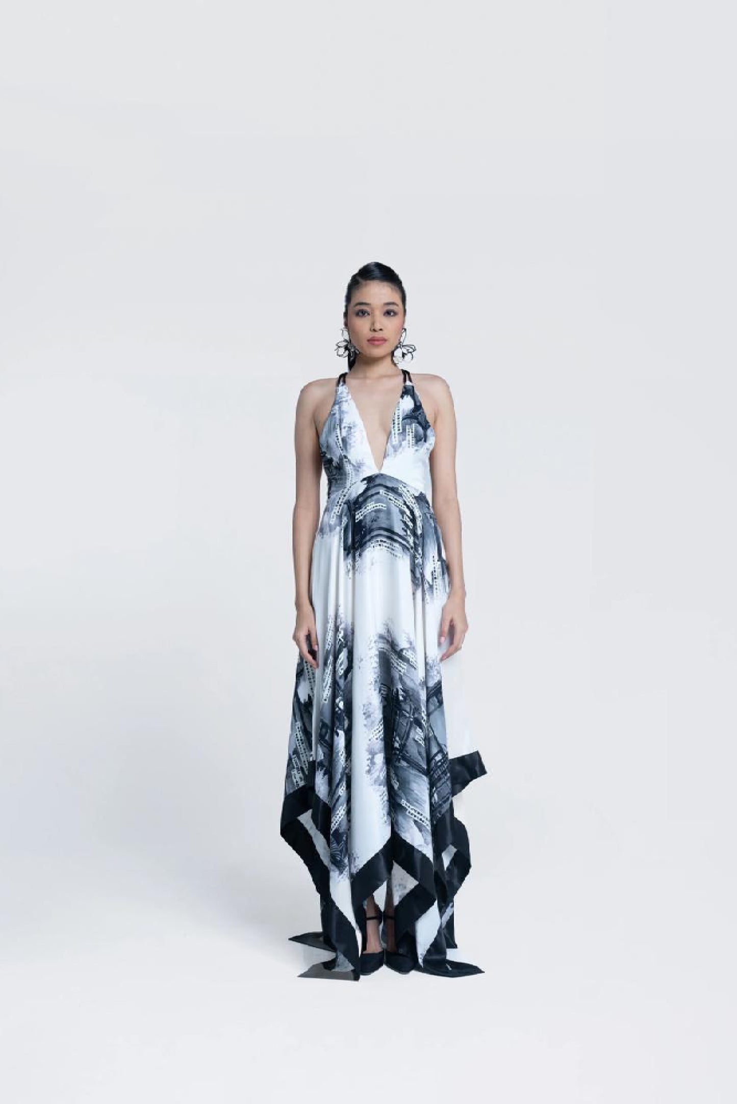 Niki Mehra x Faded Gazette Handkerchief Dress