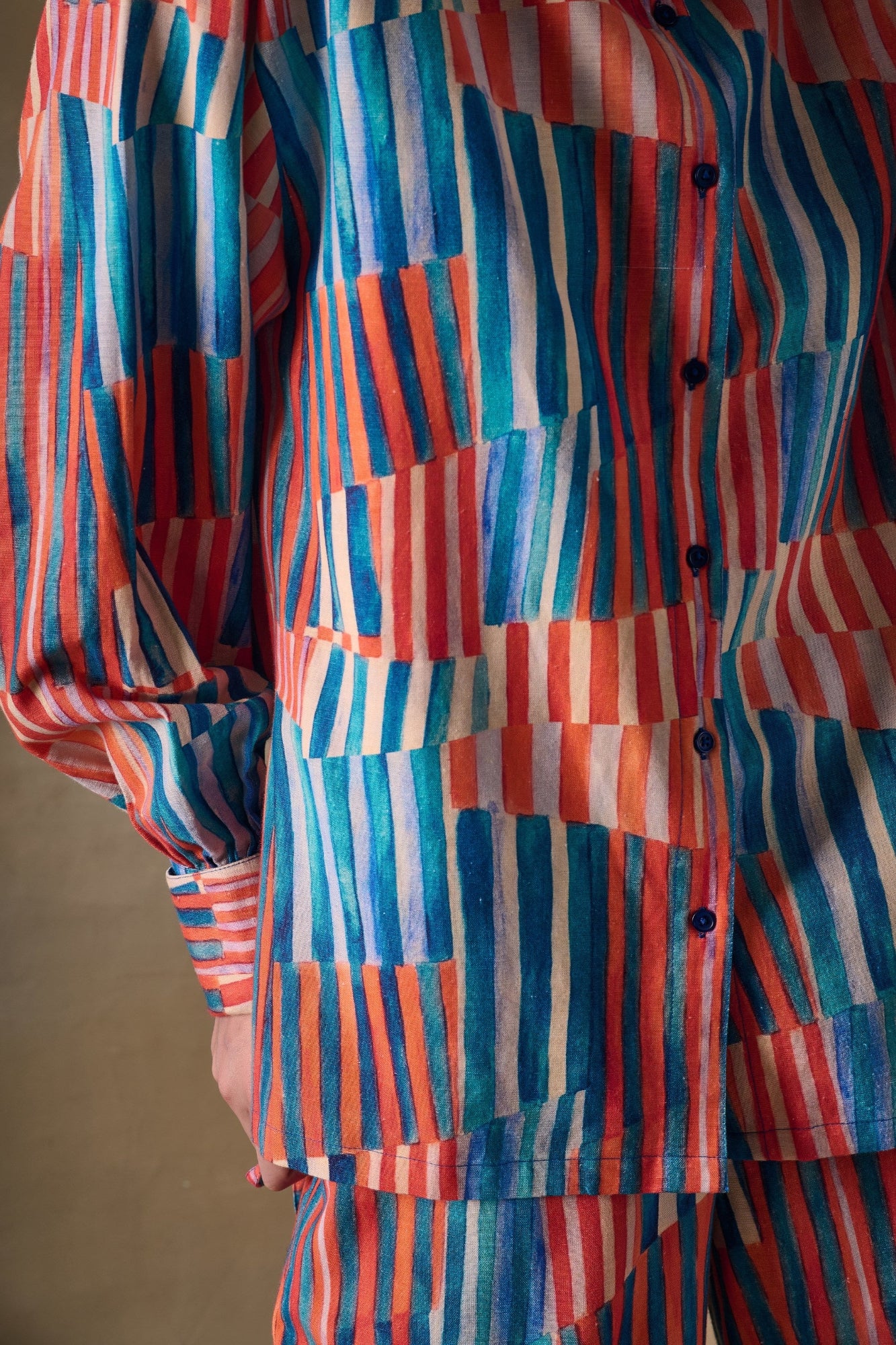 Asilah Stripe Trouser co-ord set