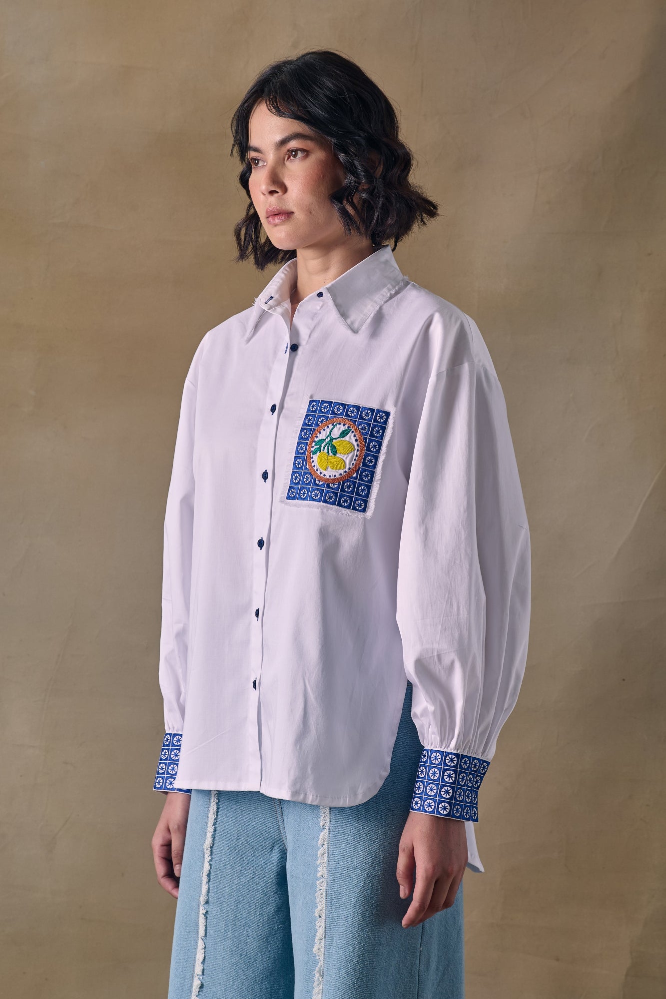 Zellige Embroidered Shirt