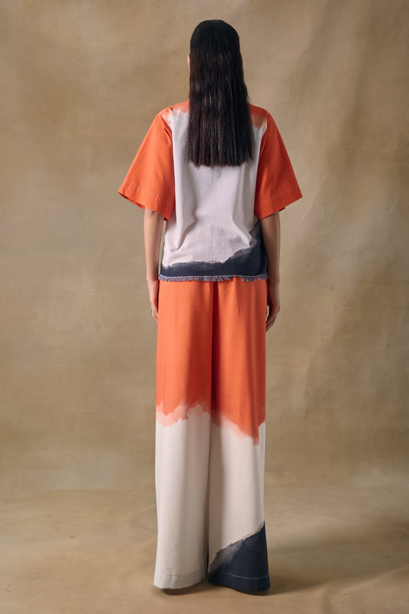 Orange Washed co-ord set