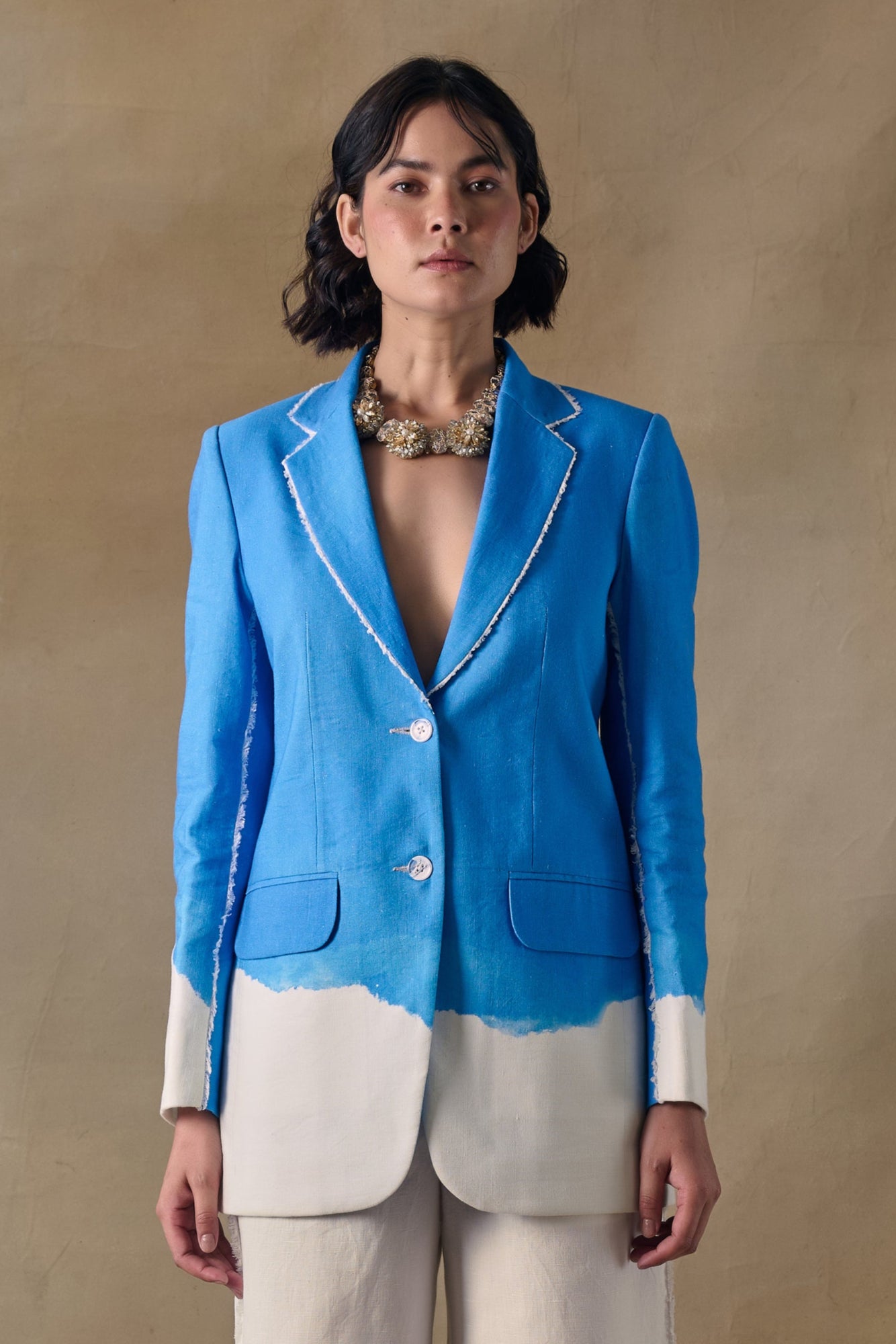 Blue Washed Blazer