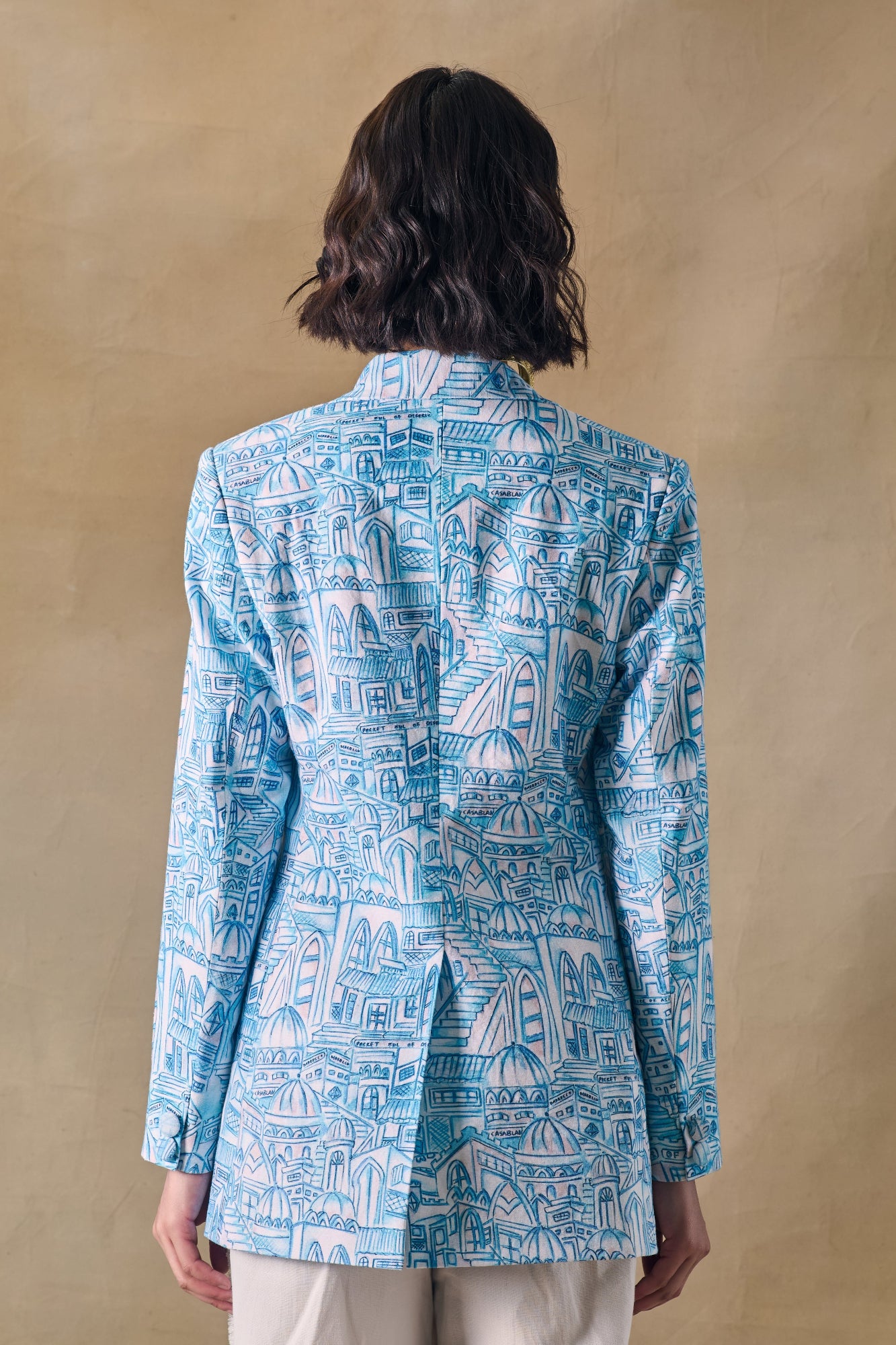 Blue Landscape Blazer