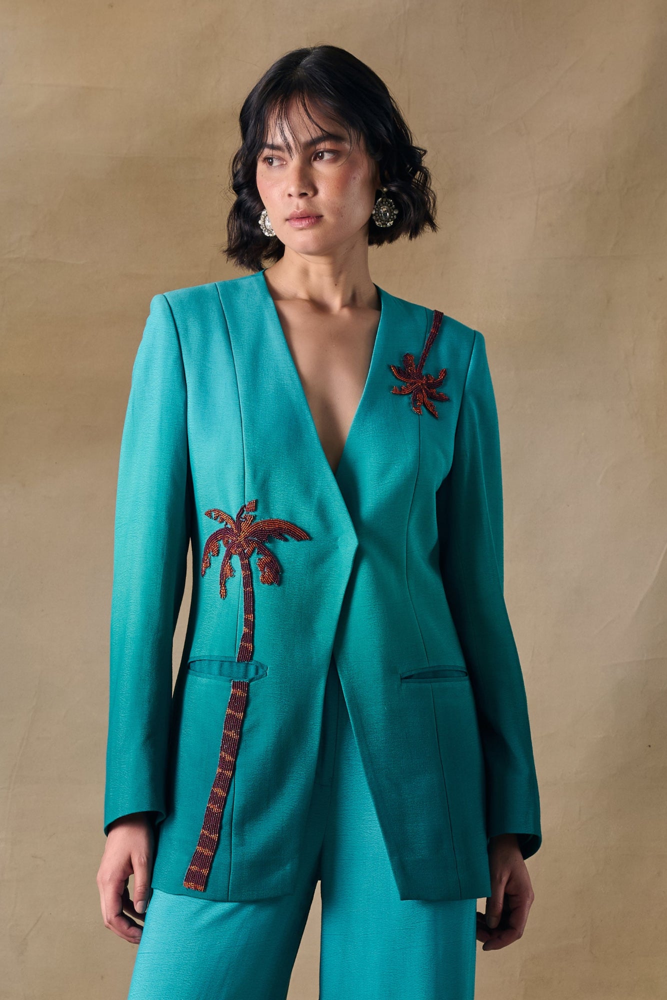 Palm Reverie Blazer
