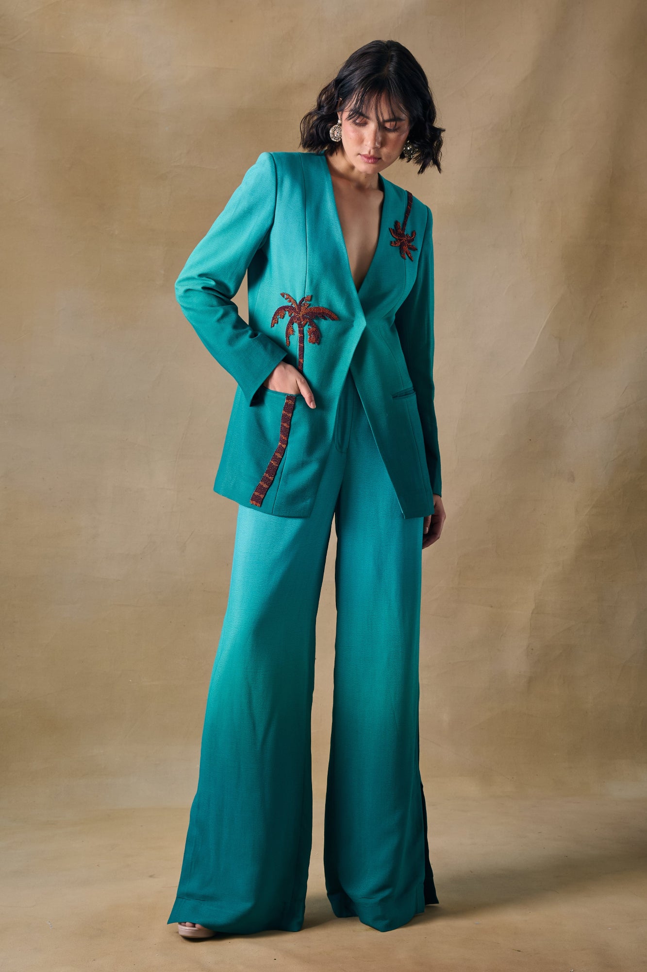 Palm Reverie Pant Suit