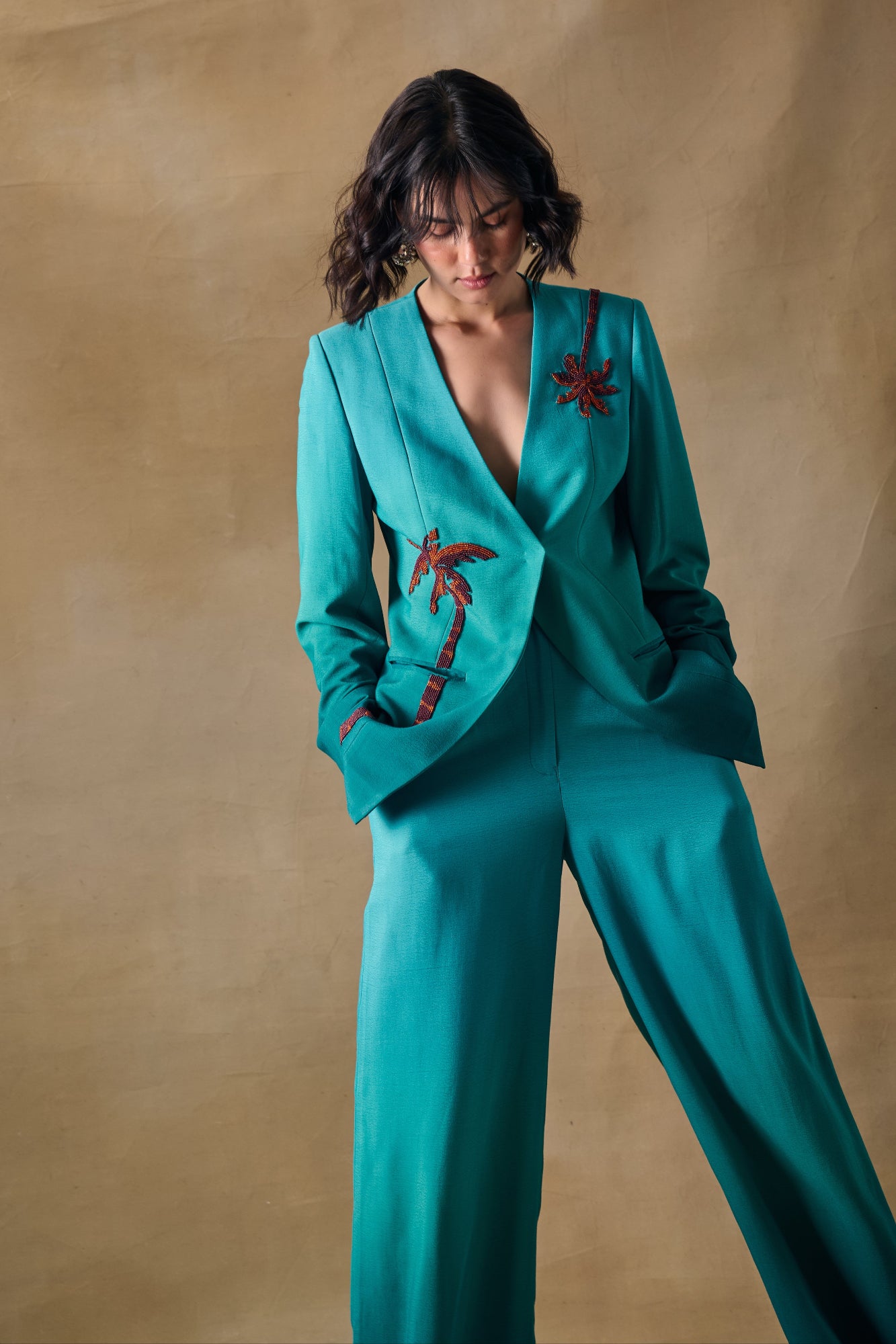 Palm Reverie Pant Suit