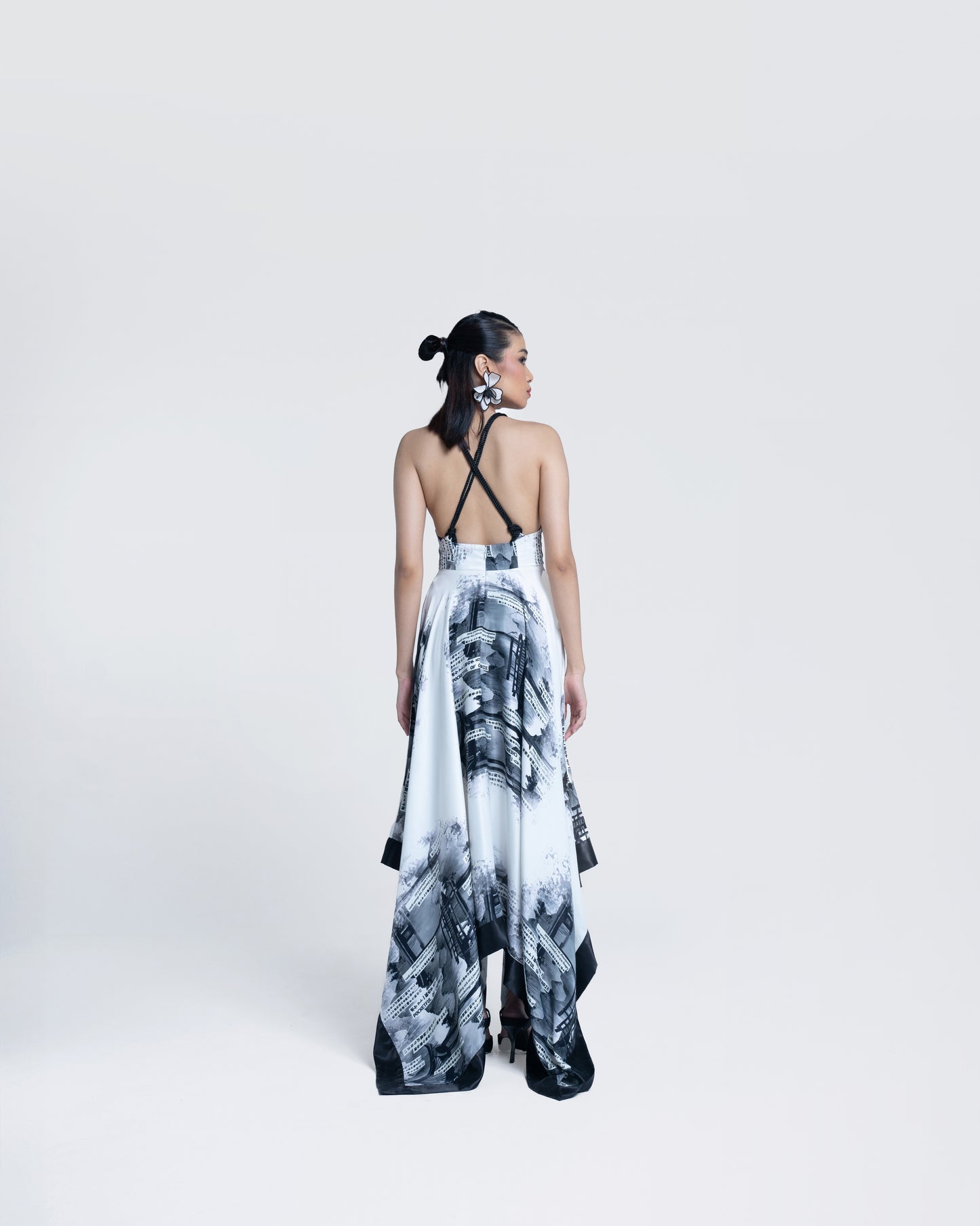 Niki Mehra x Faded Gazette Handkerchief Dress