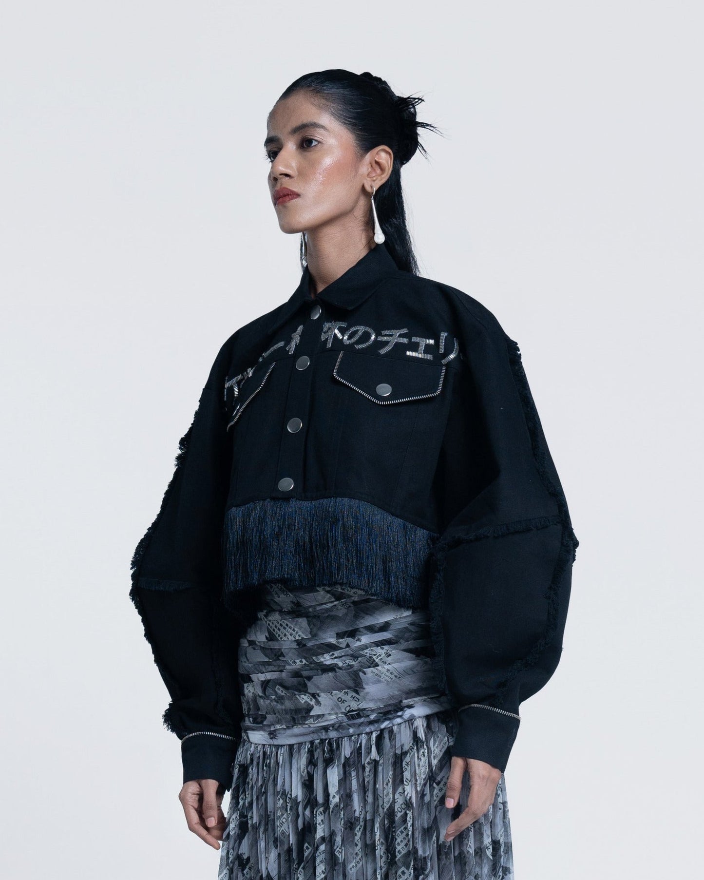 Jinita Sheth x Dark Halo Cropped Jacket