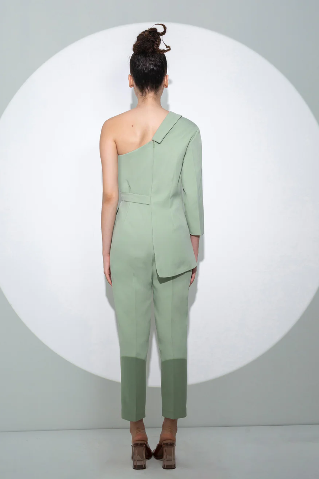 Half and Half Jumpsuit