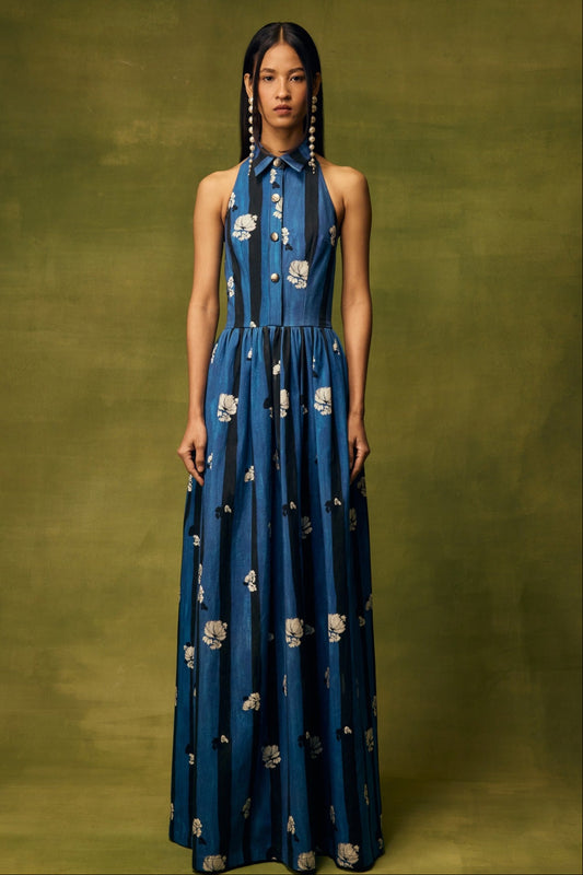 Saphiré Bloom Vested Maxi Dress