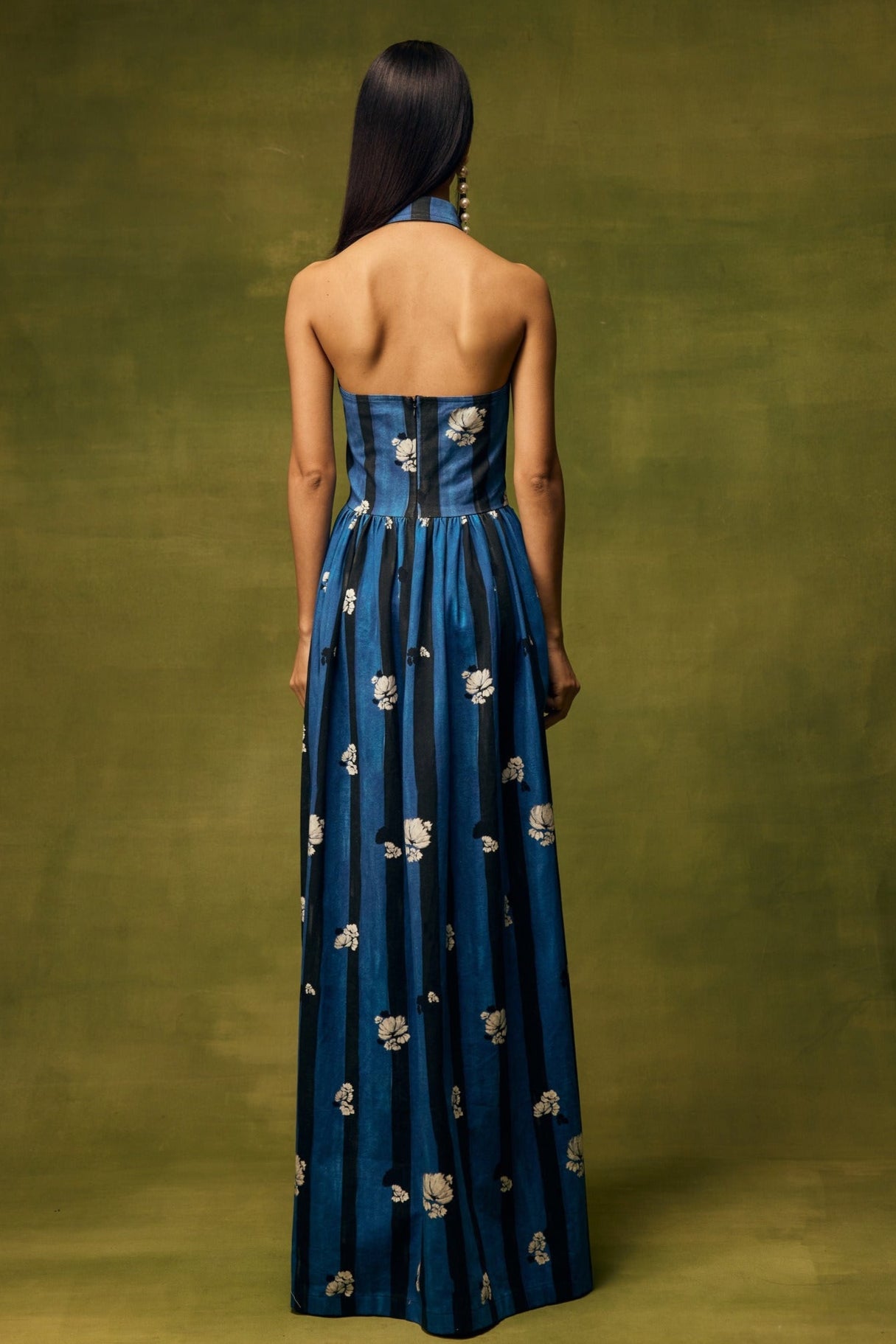 Saphiré Bloom Vested Maxi Dress