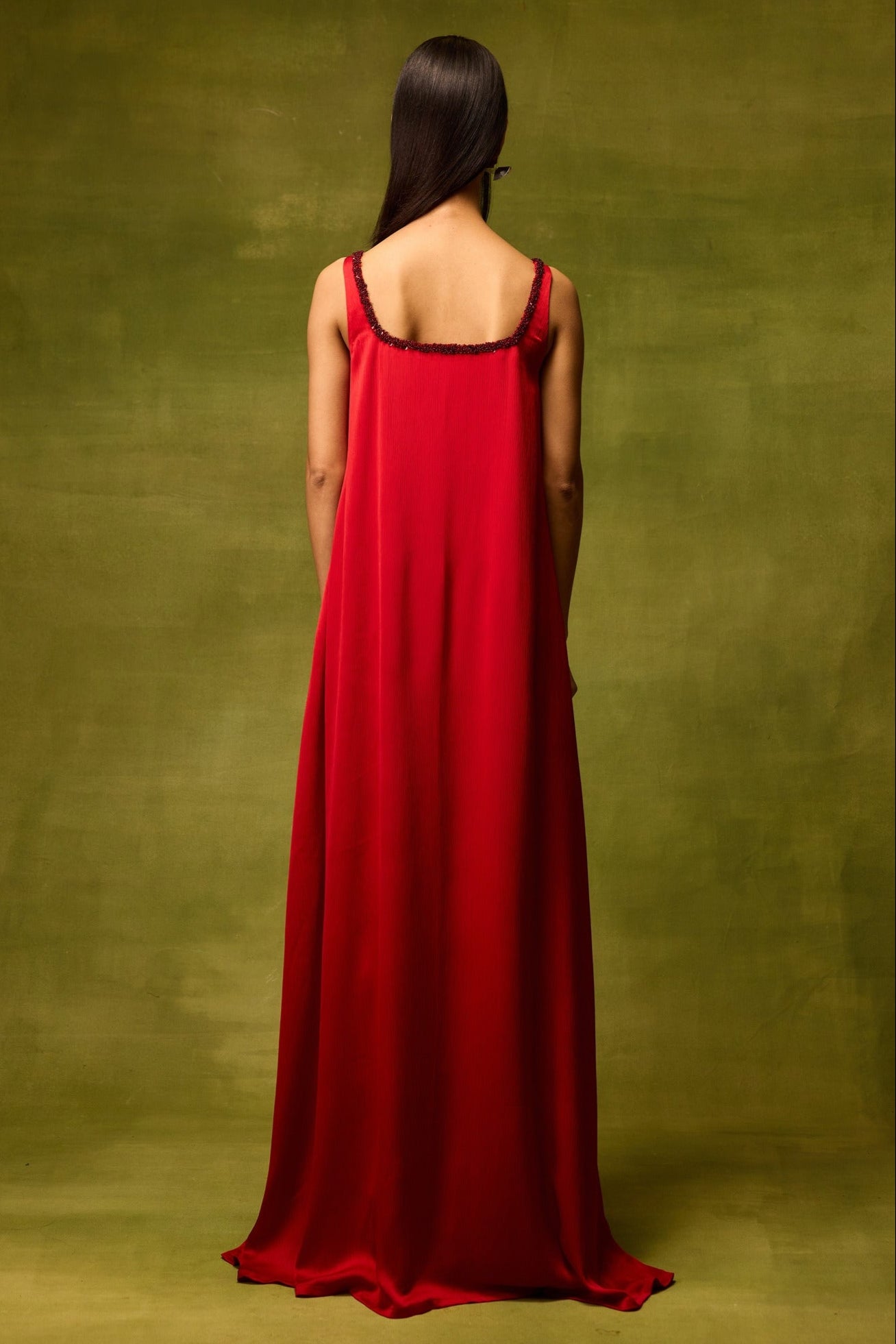 Roselle Glow Maxi Dress