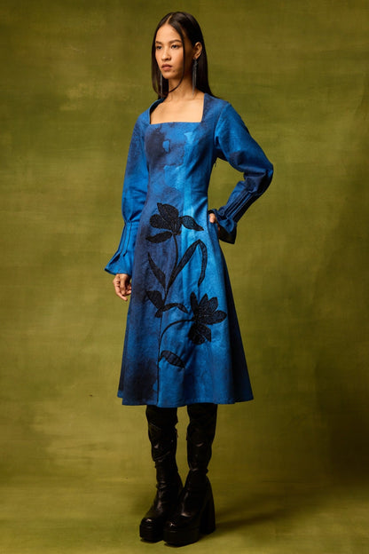 Saphiré Muse Flora Midi Dress