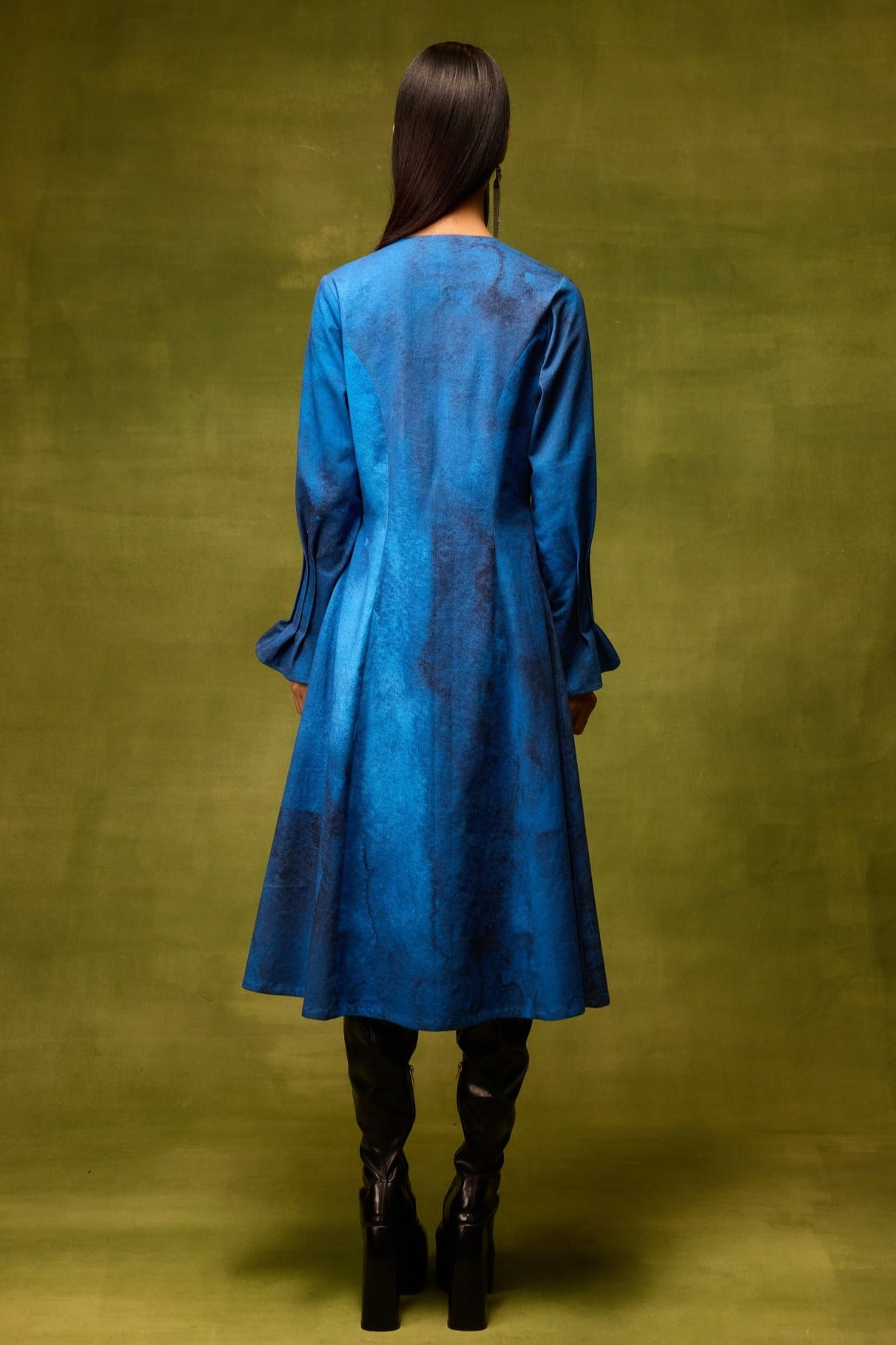 Saphiré Muse Flora Midi Dress