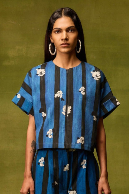Saphiré Bloom Kimono Top