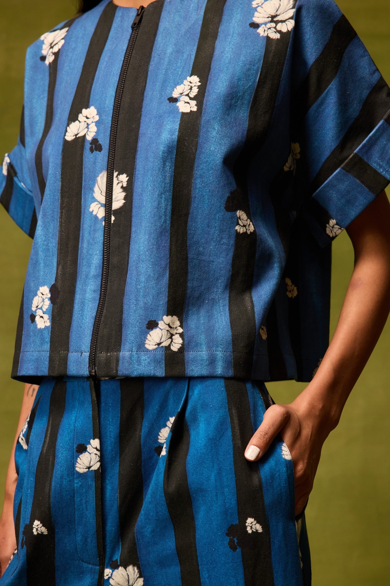 Saphiré Bloom Kimono Top