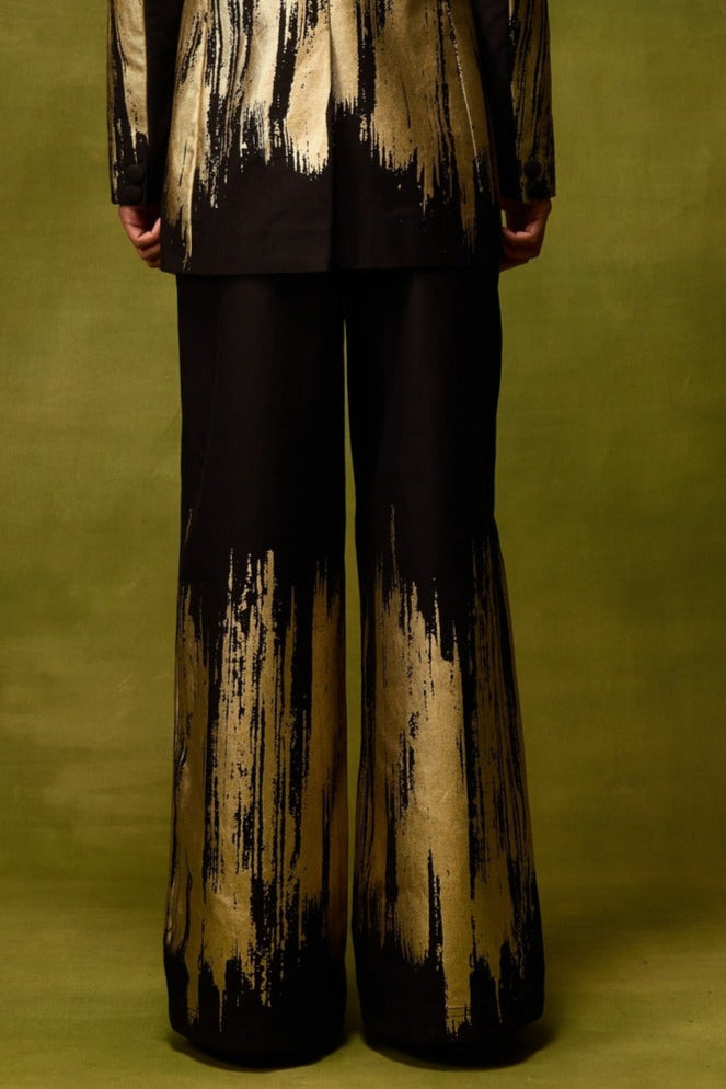 Twilight Gold Straight Trousers