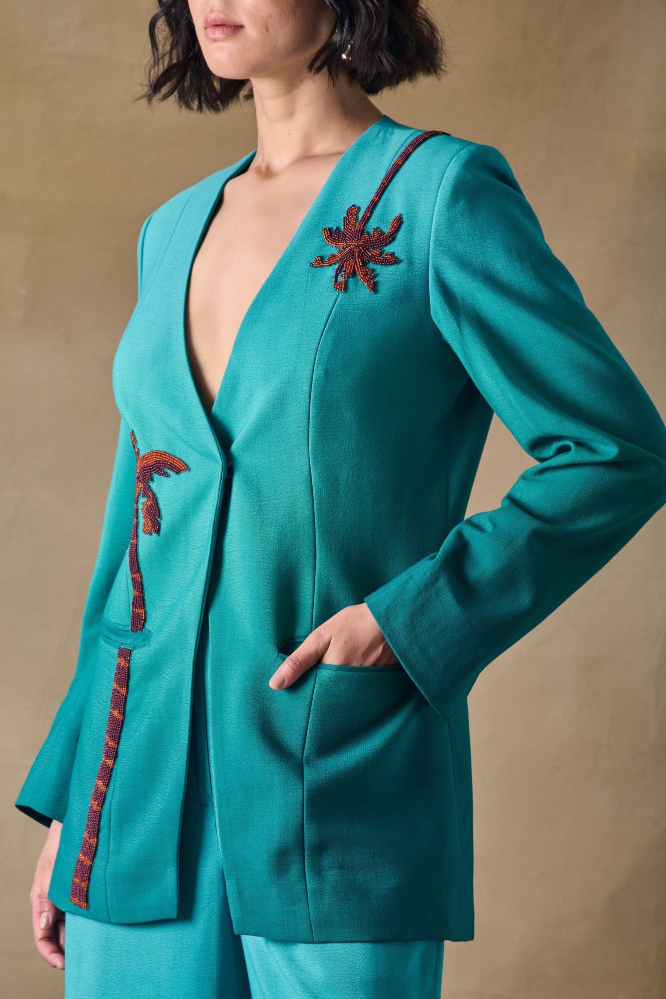 Palm Reverie Blazer