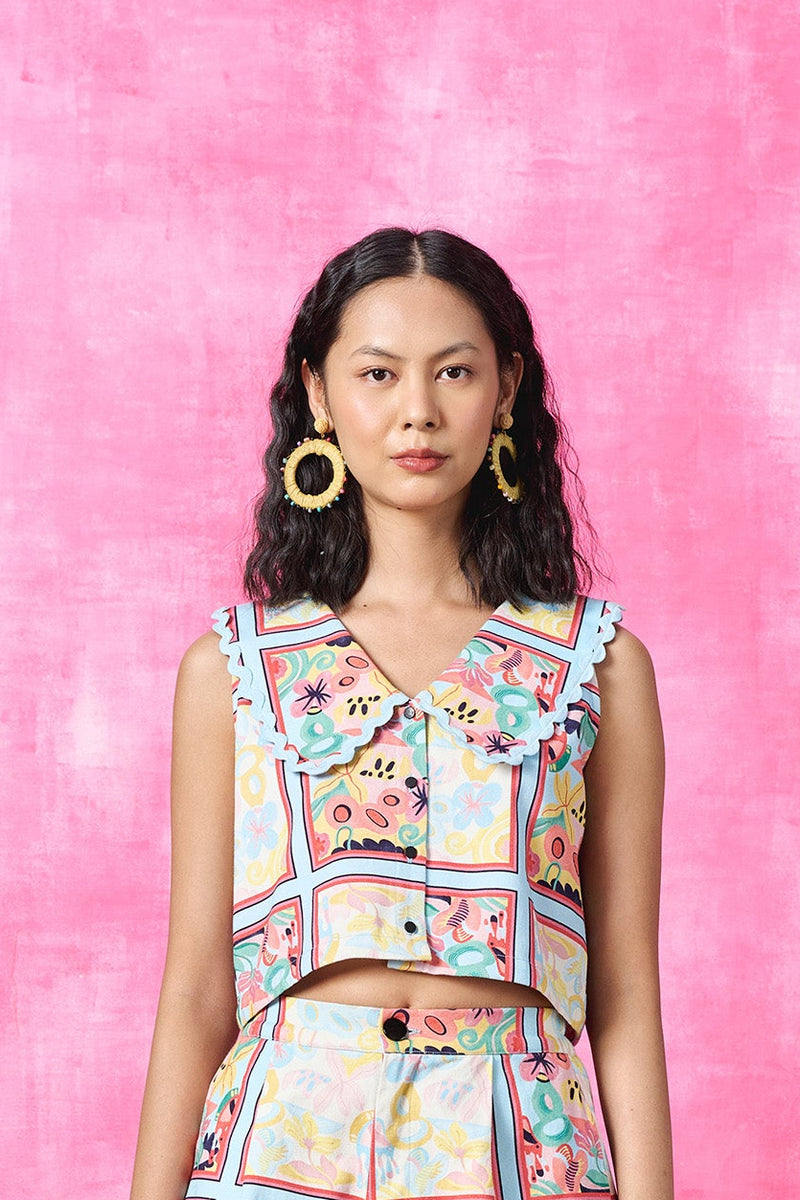 Posette Cropped Top – Pocketful of Cherrie