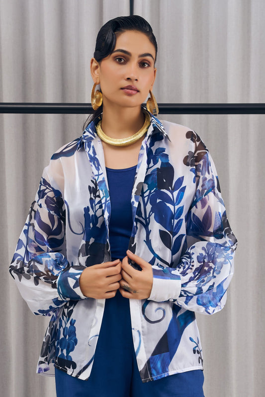 MoonFlower Oversized Shirt