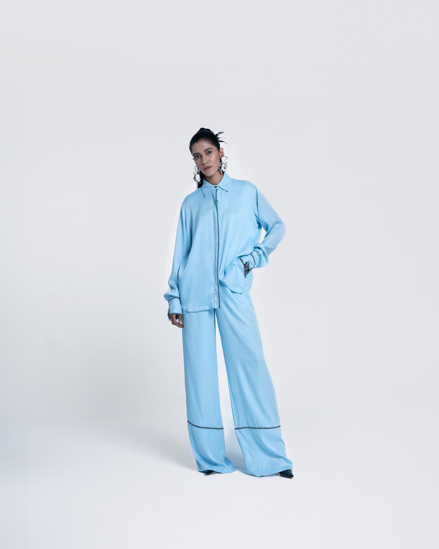 Echo blue Co-ord Set