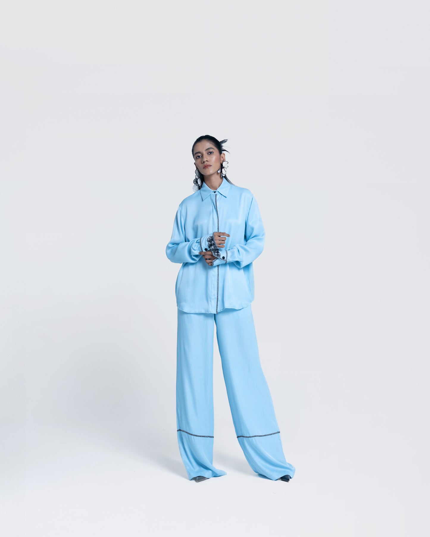 Echo blue Co-ord Set