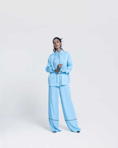 Echo blue Co-ord Set