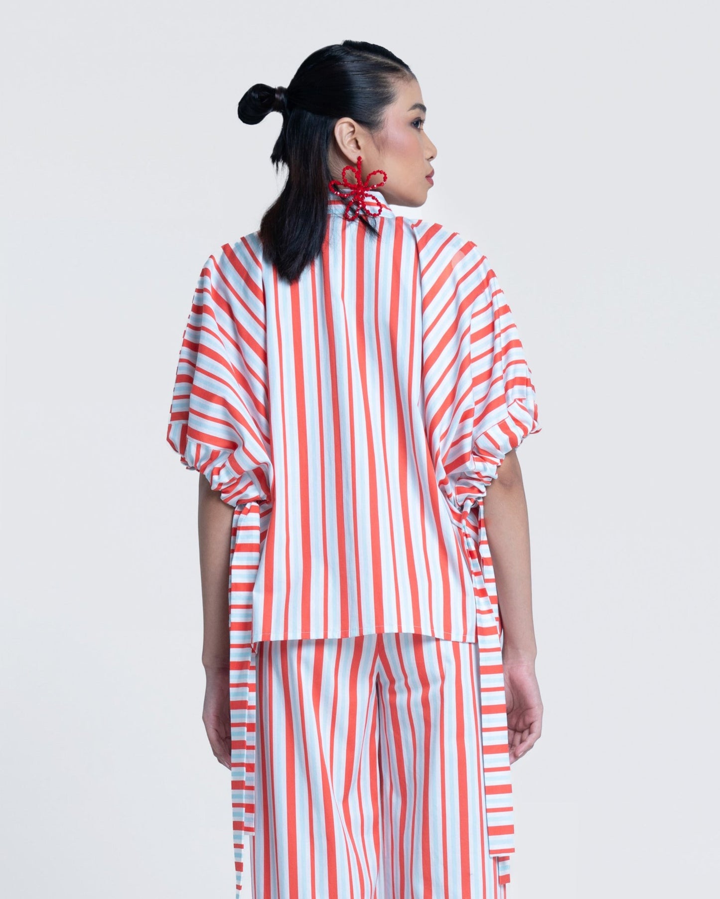 Sunset Stripes Batwing Shirt