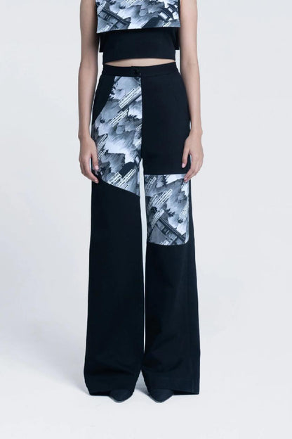 Sumi Gazette Block Pants