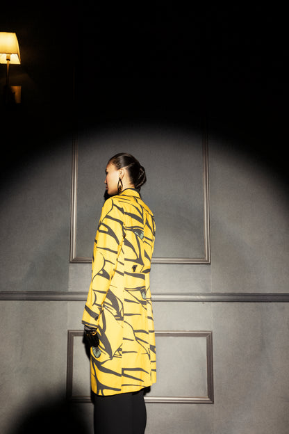 Bold Sunshine Statement Overcoat