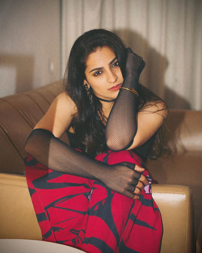 Manya Narang x Flaming Ruby A-line Pants