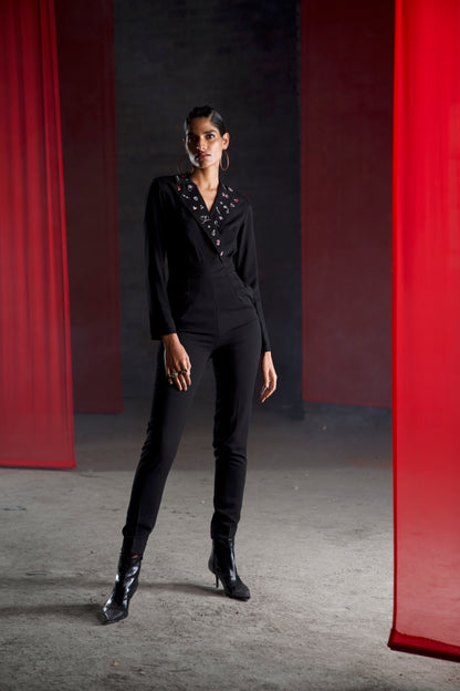 Blazer Style Jumpsuit