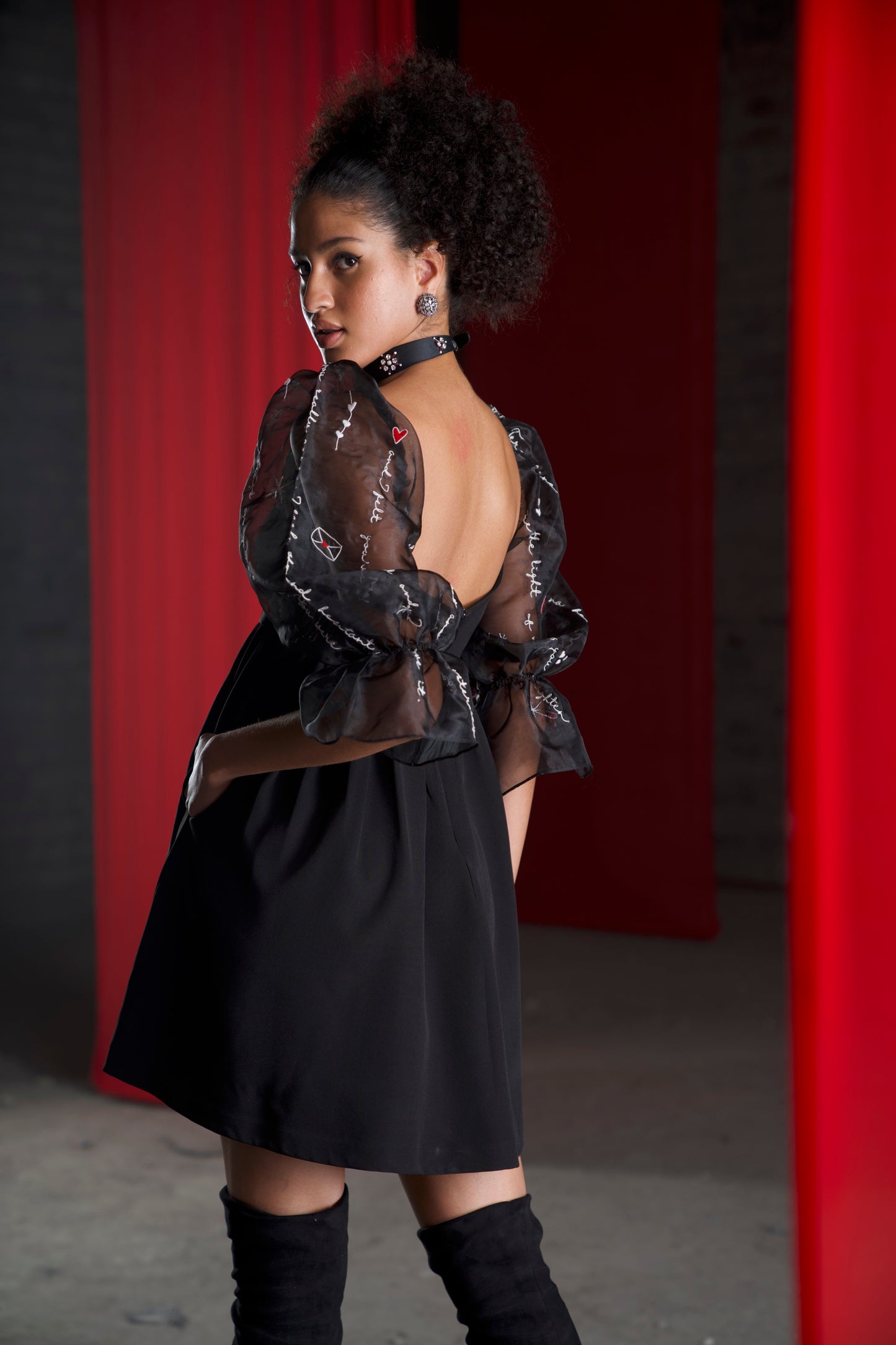 Short Flared Dress