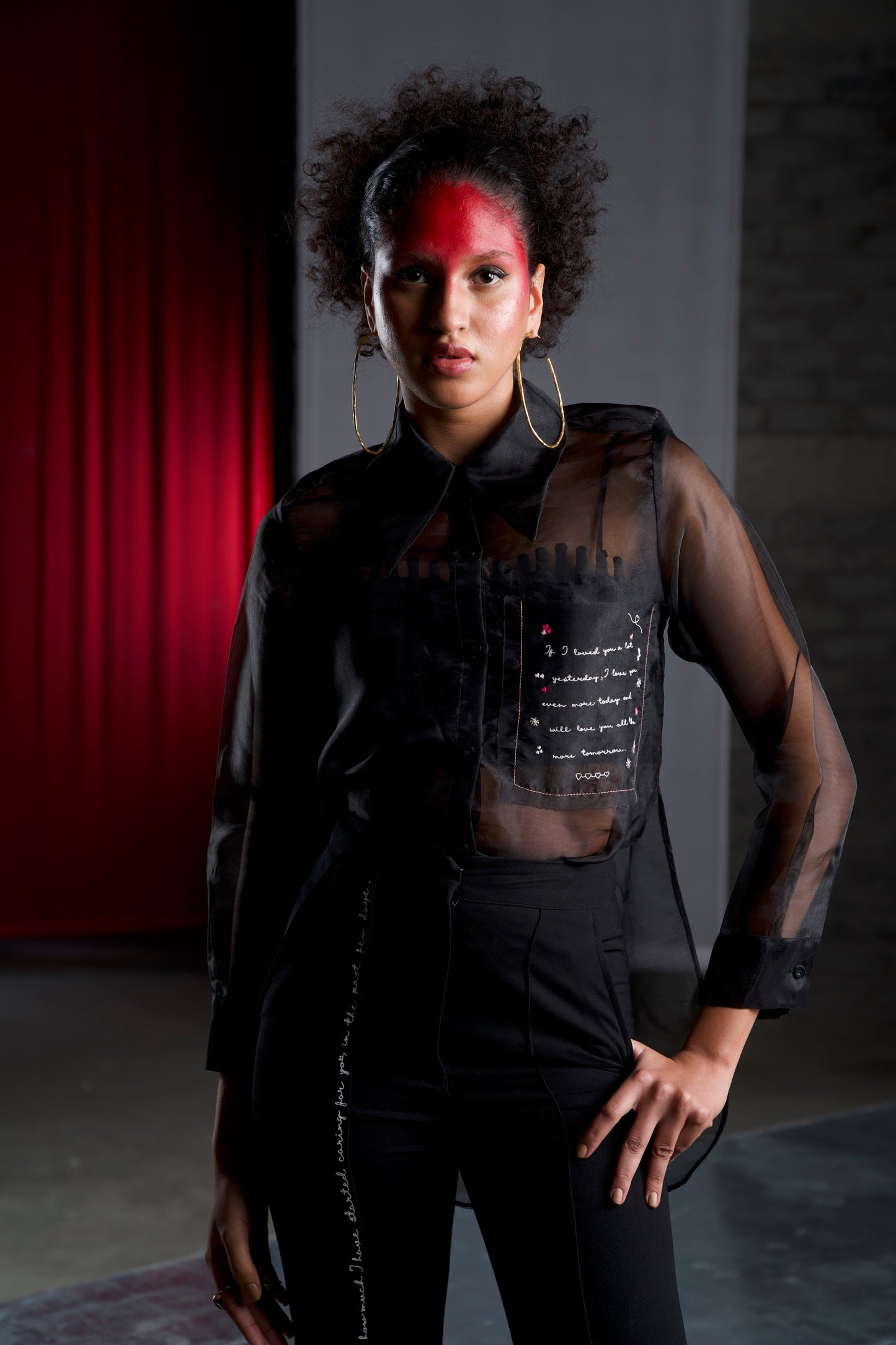 Sheer Boxy Shirt